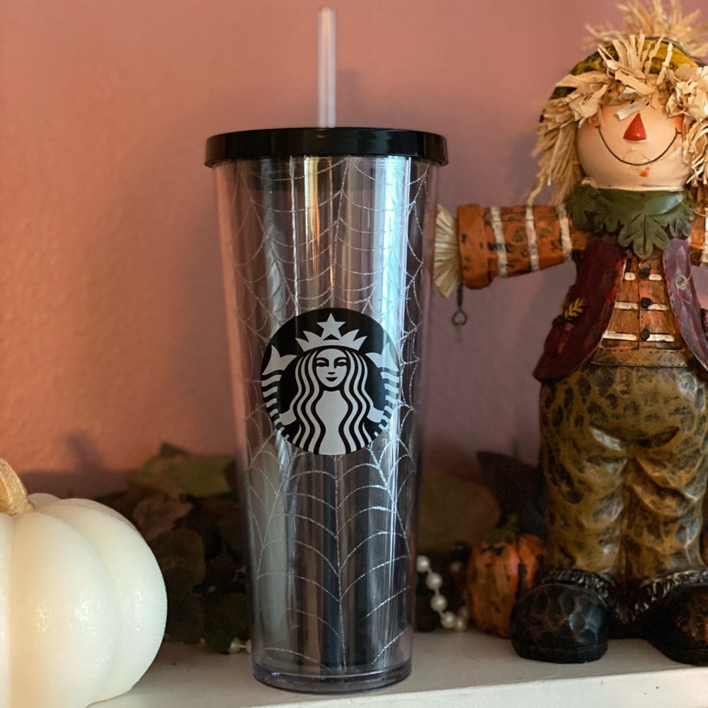 Starbucks Halloween 2019 Spider Web Tumbler